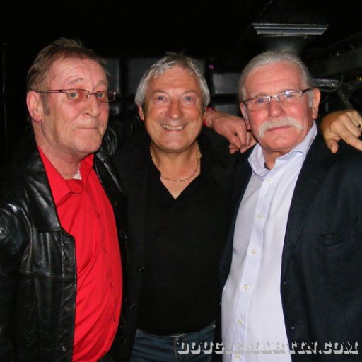 Dougie Martin, Donny Coutts and Tam White at AWB gig  Edinburgh 2008